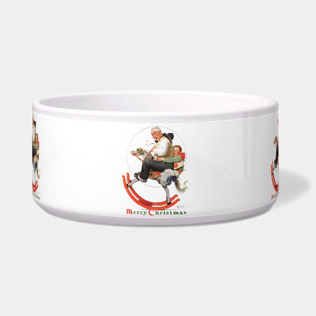 Gramps on Rocking Horse Bowl (Front)