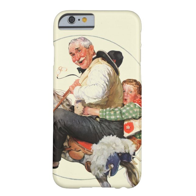 Gramps on Rocking Horse Case-Mate iPhone Case (Back)