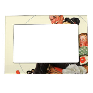 Gramps on Rocking Horse Magnetic Photo Frame