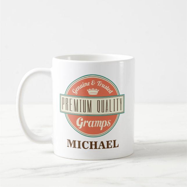 Gramps Personalized Office Mug Gift (Left)