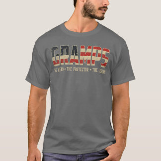 Gramps Protector Hero Legend USA Flag Gramps Fathe T-Shirt