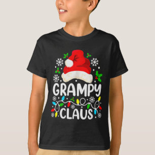 Grampy Claus Funny Christmas Family Matching T-Shirt
