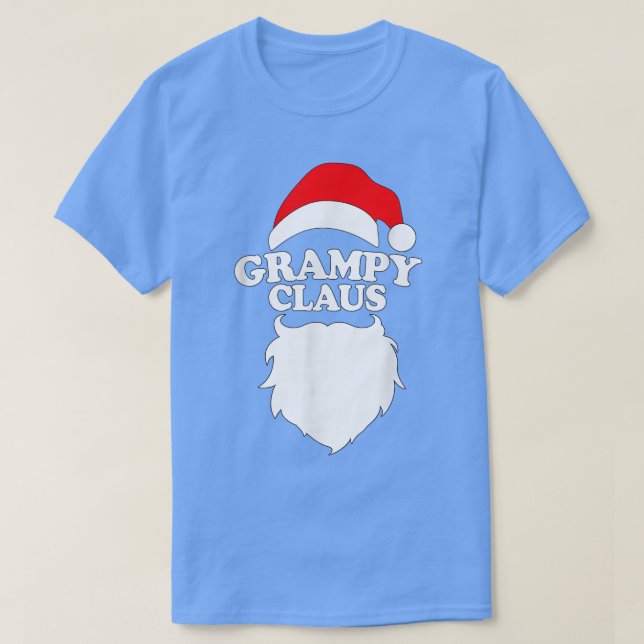 Grampy Claus T   Funny Holiday Christmas Gift Tee  (Design Front)