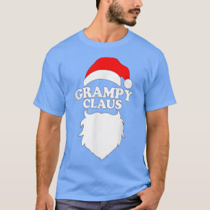 Grampy Claus T Funny Holiday Christmas Gift Tee