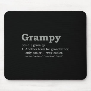 Grampy Design_ Funny Definition  Mouse Pad