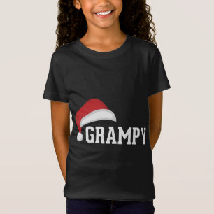 Grampy - Santa Hat Grandparent Christmas Holiday G T-Shirt