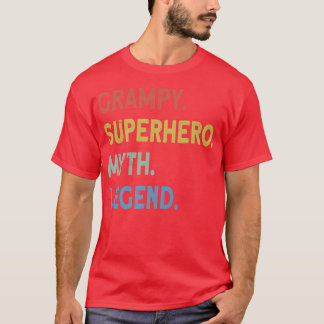 Grampy superhero myth legend  T-Shirt