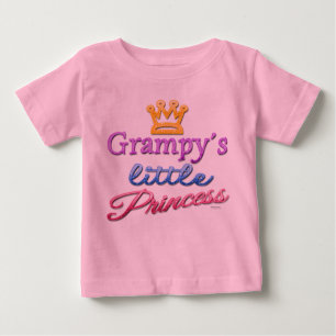 Grampy's Little Princess Baby Toddler T-Shirt