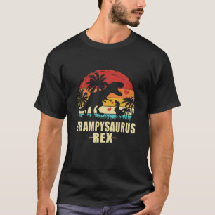 Grampysaurus T Rex Dinosaur Grampy Saurus Family M T-Shirt