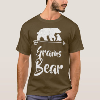 Grams Bear Matching Family Christmas Costume T-Shirt