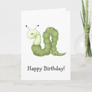 Gram's Garden ・ Green Worm Card