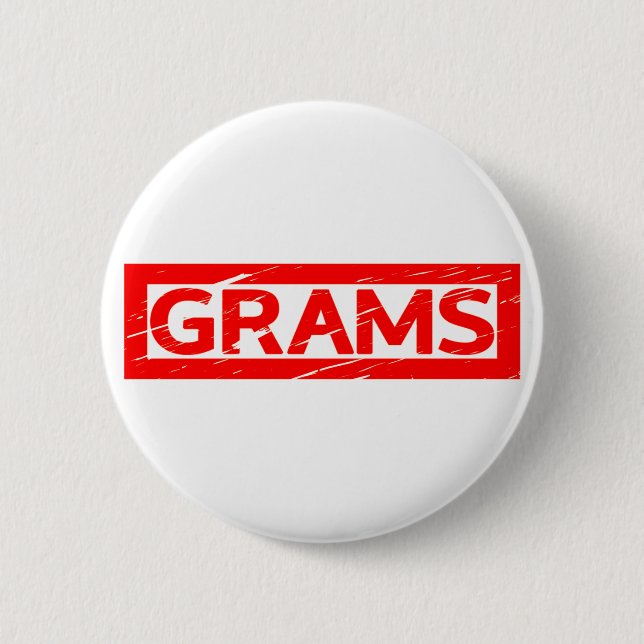 Grams Stamp Button (Front)