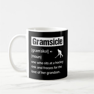 Gramsicle Ice Hockey Grandma Sicle Definition Coffee Mug