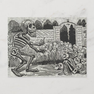 Gran Calavera Electrica Postcard