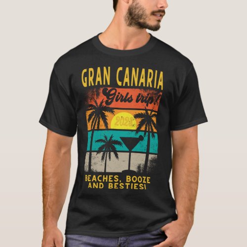 Gran Canaria Girls Trip 2023 Students Women Group  T_Shirt
