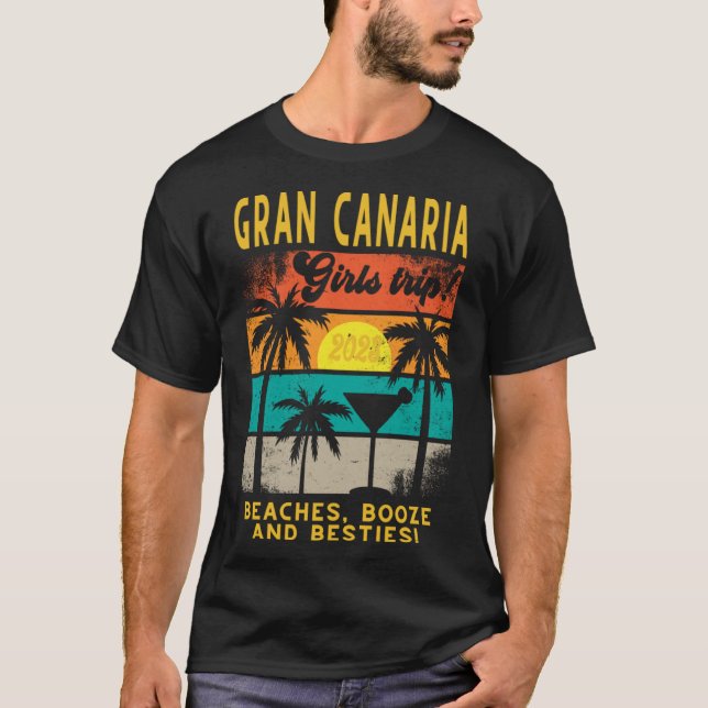 Gran Canaria Girls Trip 2023 Students Women Group  T-Shirt (Front)