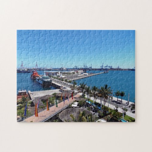 Gran Canaria Las Palmas harbor puzzle