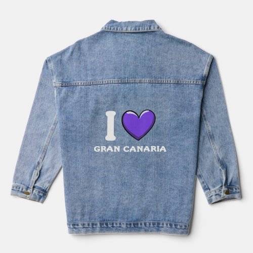 Gran Canaria Love Apparel  Denim Jacket
