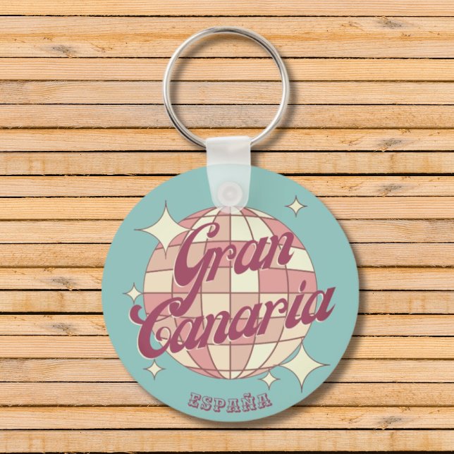 Gran Canaria Spain tourism souvenir  Keychain (Creator Uploaded)