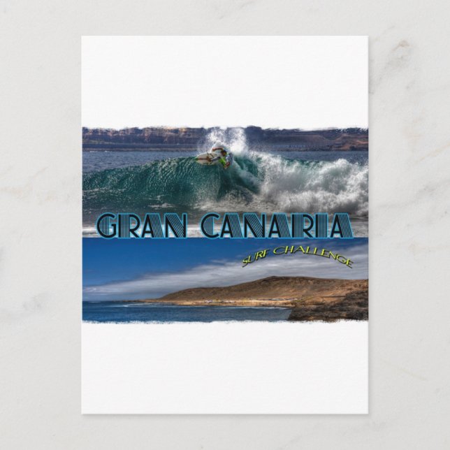 Gran Canaria Surf Challenge Postcard (Front)
