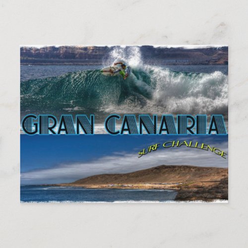 Gran Canaria Surf Challenge Postcard