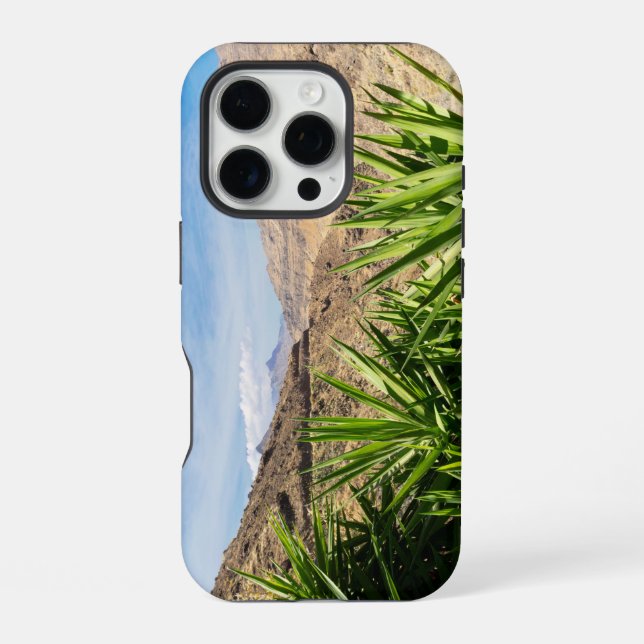 Gran Canary Mountain Landscape Iphone Case (Back)