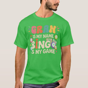 Gran Is My Name Bingo Is My Game boy T-Shirt