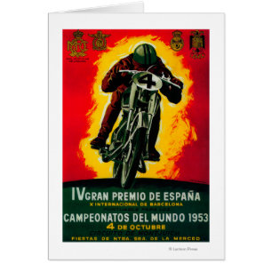 Gran Premio de Espana Vintage PosterEurope