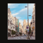 Gran Vía - Madrid Postcard