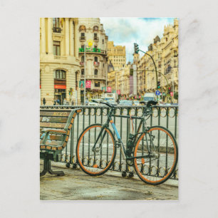 Gran Via Street, Madrid, Spain Postcard