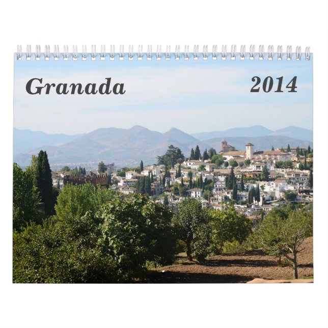 Granada 2014 Wall Calendar (Cover)
