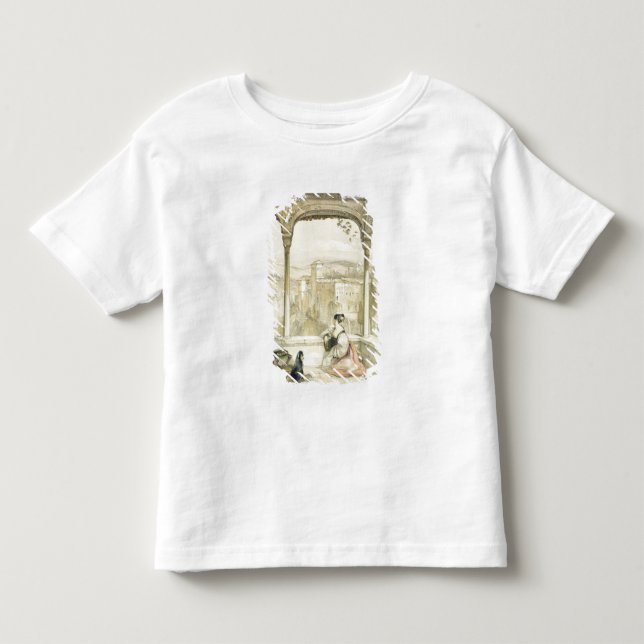 Granada (Alhambra), plate 9 from 'Sketches of Spai Toddler T-shirt (Front)