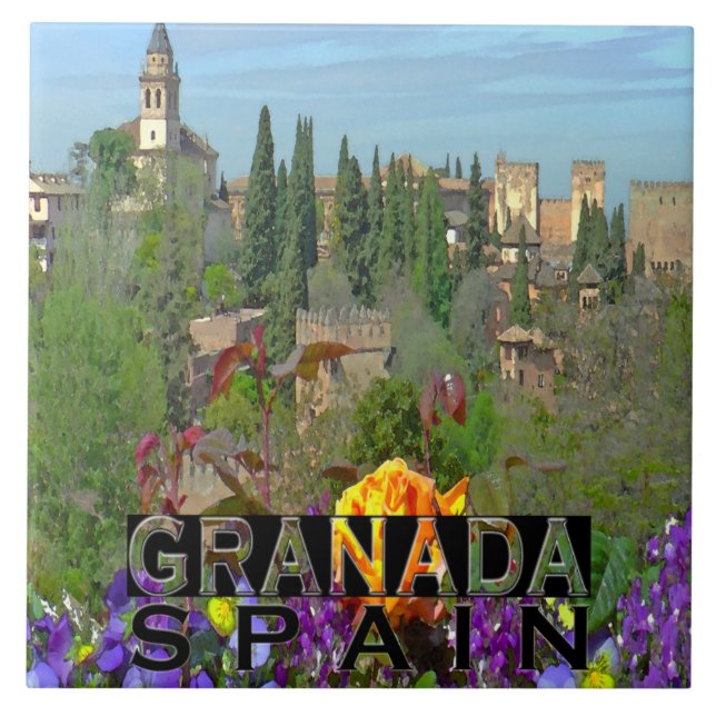 Granada Ceramic Tile (Front)