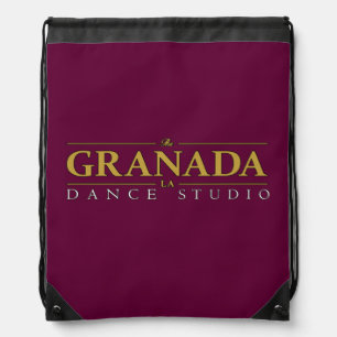 GRANADA DANCE STUDIO DRAWSTRING BAG RED