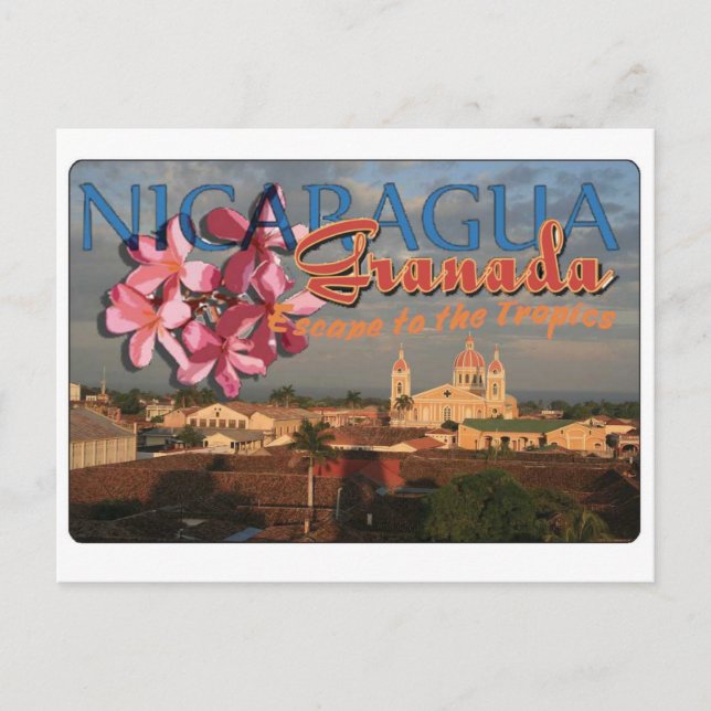 Granada Nicaragua Postcard (Front)