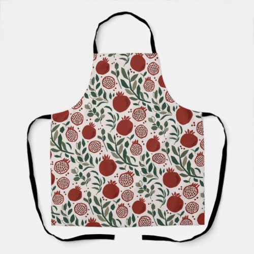 Granada Pattern of Pomegranates Apron