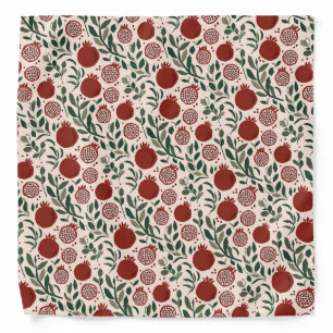 Granada: Pattern of Pomegranates Bandana