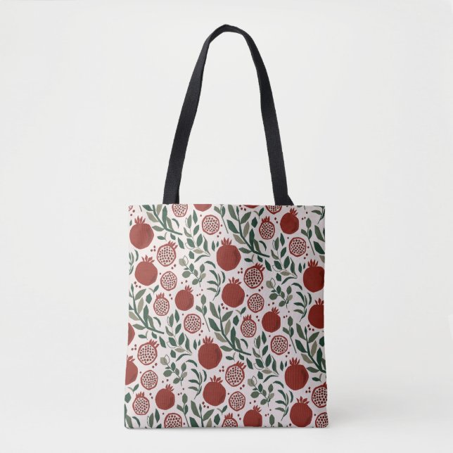 Granada: Pattern of Pomegranates Tote Bag (Front)