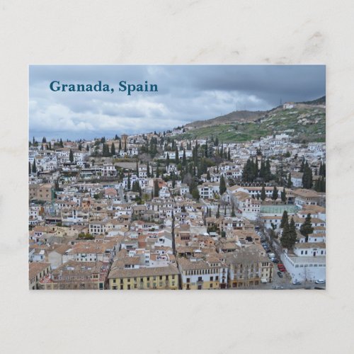 Granada Rooftops Postcard