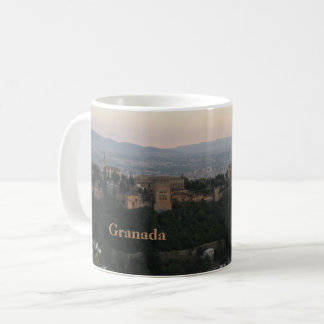 Granada Spain, Alhambra Postcard Coffee Mug