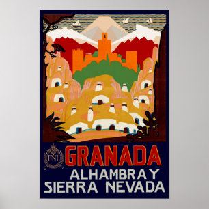 Granada Spain Poster