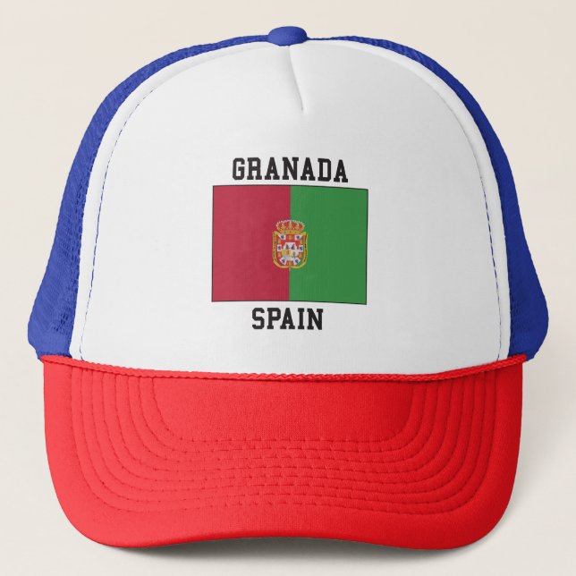 Granada Spain Trucker Hat (Front)