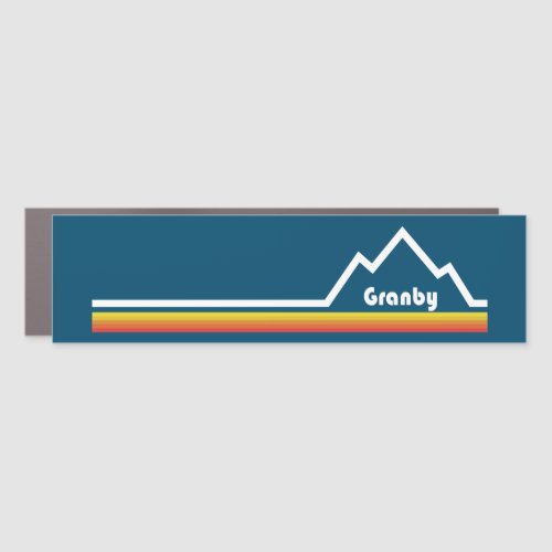 Granby Colorado Car Magnet