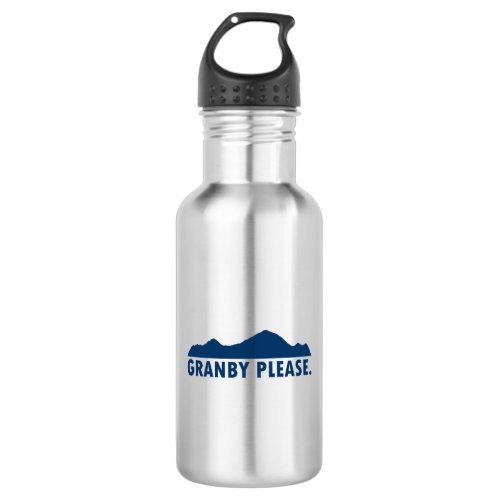 Granby Colorado Please Stainless Steel Water Bottle