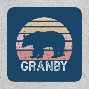 Granby Colorado Retro Bear Patch