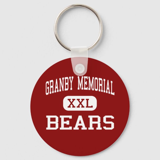 Granby Memorial - Bears - Middle - Granby Keychain (Front)