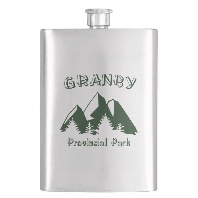 Granby Provincial Park Flask (Front)