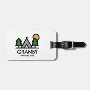 Granby Provincial Park Luggage Tag
