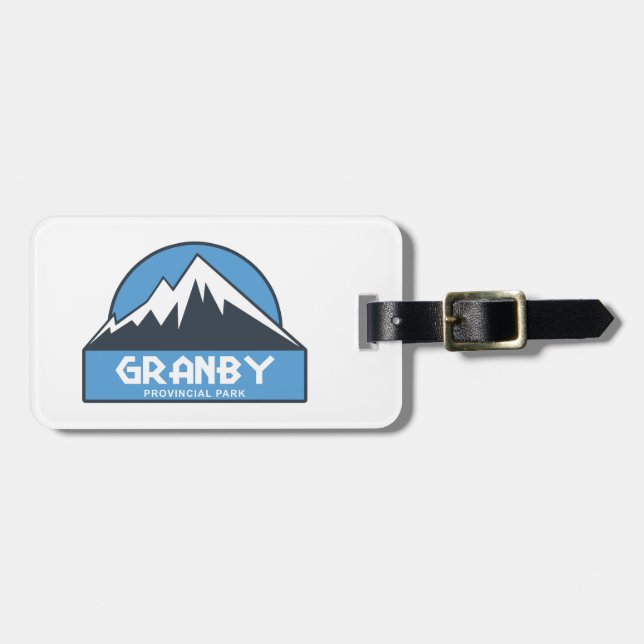 Granby Provincial Park Luggage Tag (Front Horizontal)