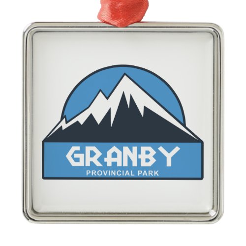 Granby Provincial Park Metal Ornament
